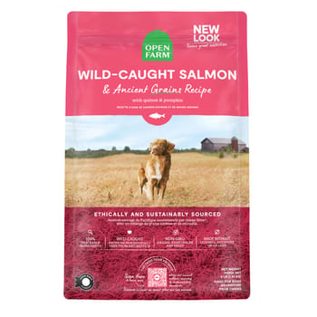 Open Farm Wild-Caught Salmon & Ancient Grains Recipe Dry Dog Food 11 lb Bag-product-tile