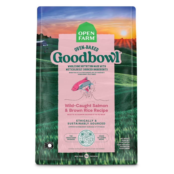 Open Farm GoodBowl Wild-Caught Salmon & Brown Rice Recipe Dry Dog Food 22 lb Bag product detail number 1.0