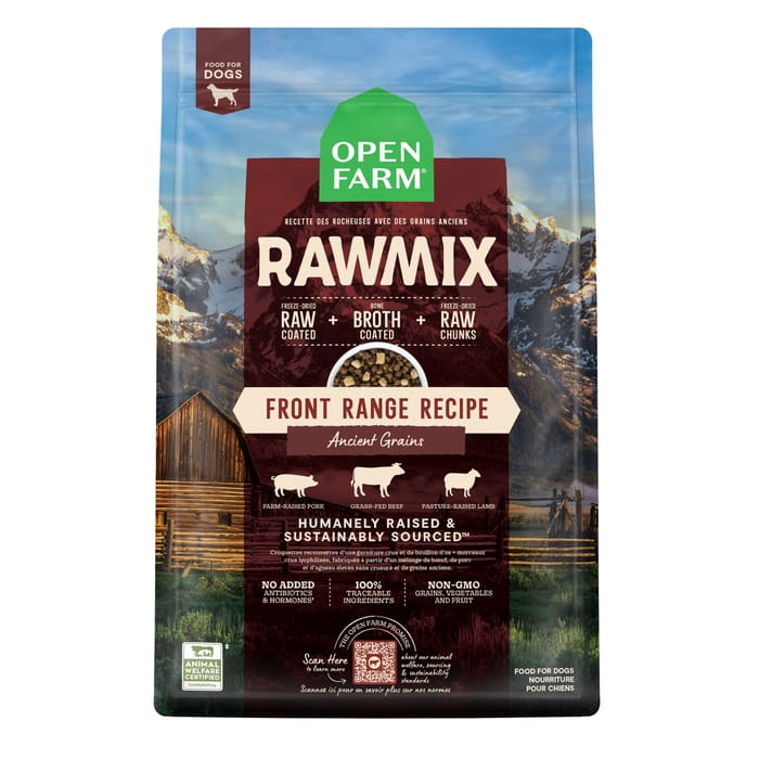 Open Farm RawMix Front Range Recipe Ancient Grains Dry Dog Food 20 lb Bag product detail number 1.0