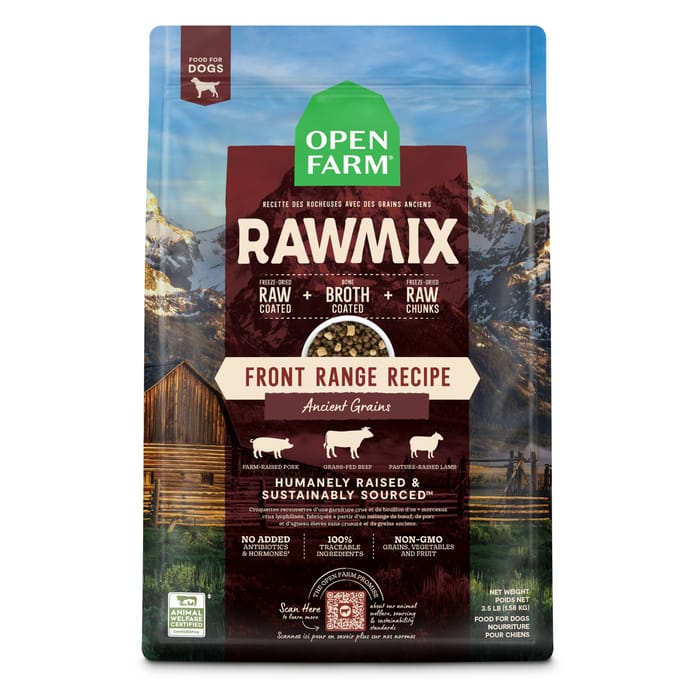 Open Farm RawMix Front Range Recipe Ancient Grains Dry Dog Food 3.5 lb Bag product detail number 1.0