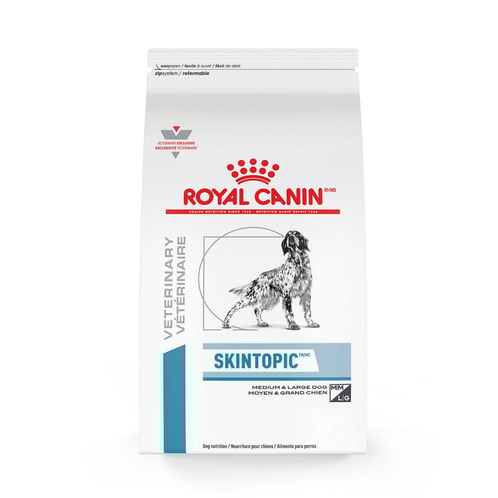 Royal Canin Veterinary Diet Canine Skintopic Medium & Large Breed Adult Dry Dog Food - 17.6 lb Bag product detail number 1.0
