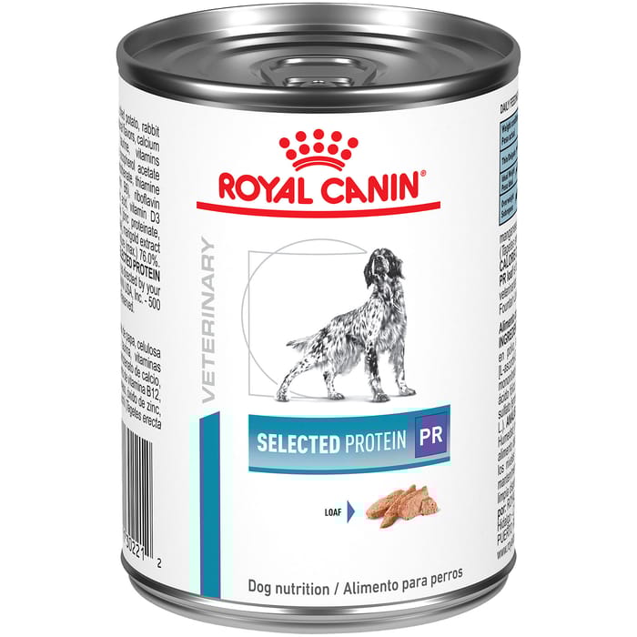 Royal Canin Veterinary Diet Canine Selected Protein PR Loaf Wet Dog Food - 13.5 oz Cans - Case of 24 product detail number 1.0