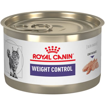 Royal Canin Veterinary Diet Feline Weight Control Loaf in Sauce Wet Cat Food - 5.1 oz Cans - Case of 24-product-tile
