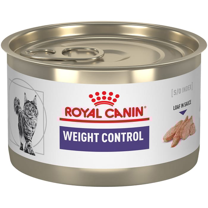 Royal Canin Veterinary Diet Feline Weight Control Loaf in Sauce Wet Cat Food - 5.1 oz Cans - Case of 24 product detail number 1.0