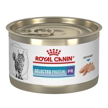 Royal Canin Veterinary Diet Feline Selected Protein PR Loaf in Sauce Wet Cat Food - 5.1 oz Cans - Case of 24-product-tile