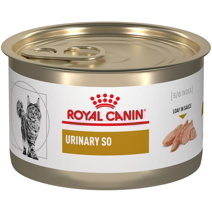 Royal Canin Veterinary Diet Feline Urinary SO Loaf in Sauce Wet Cat Food - 5.1 oz Cans - Case of 24 product detail number 1.0