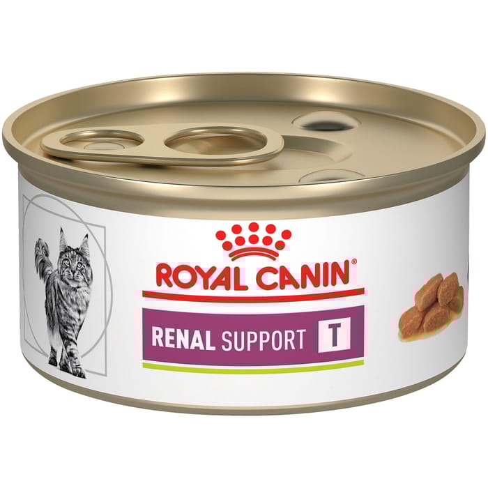 Royal Canin Veterinary Diet Feline Renal Support T Thin Slices In Gravy Wet Cat Food - 3.0 oz Cans - Case of 24 product detail number 1.0