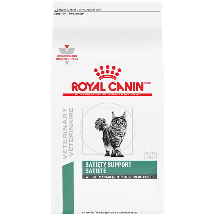Royal Canin Veterinary Diet Feline Satiety Support Weight Management Dry Cat Food - 7.7 lb Bag product detail number 1.0