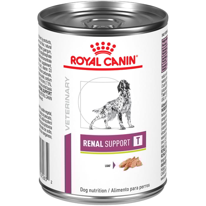 Royal Canin Veterinary Diet Canine Renal Support T Loaf Wet Dog Food - 13.5 oz Cans - Case of 24 product detail number 1.0