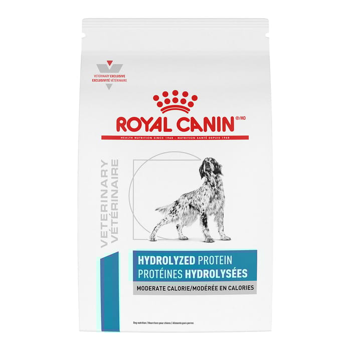 Royal Canin Veterinary Diet Canine Hydrolyzed Protein Moderate Calorie Dry Dog Food - 24.2 lb Bag product detail number 1.0