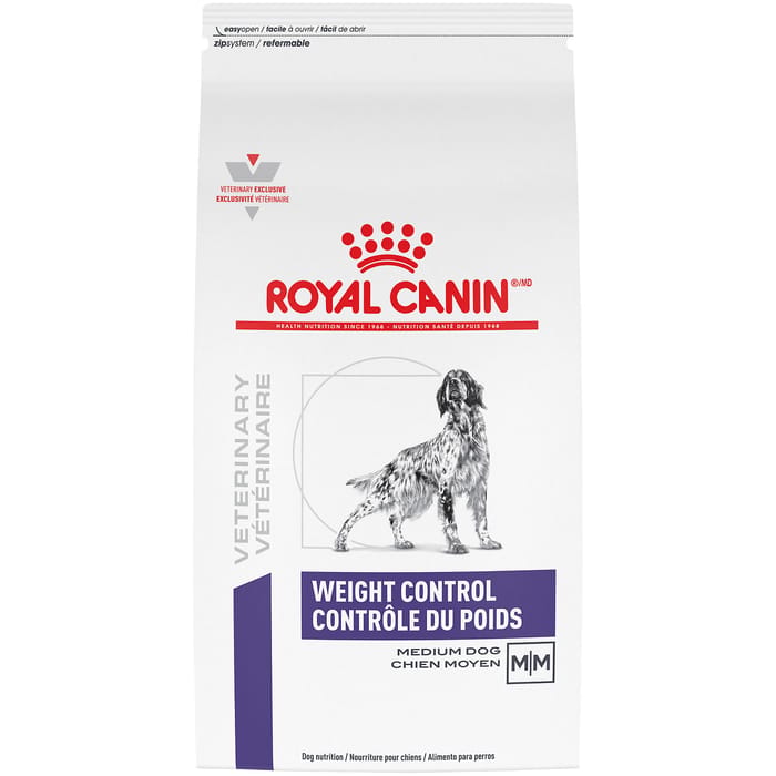 Royal Canin Veterinary Diet Canine Weight Control Medium Breed Dry Dog Food - 17.6 lb Bag product detail number 1.0
