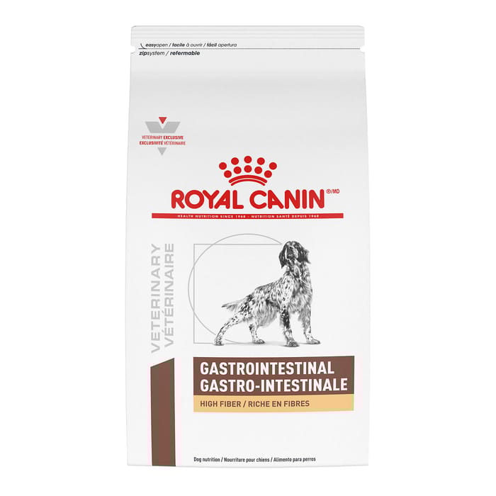 Royal Canin Veterinary Diet Canine Gastrointestinal High Fiber Dry Dog Food - 17.6 lb Bag product detail number 1.0