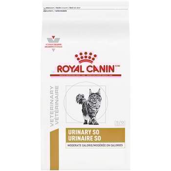 Royal Canin Veterinary Diet Feline Urinary SO Moderate Calorie Dry Cat Food - 3.3 lb Bag-product-tile