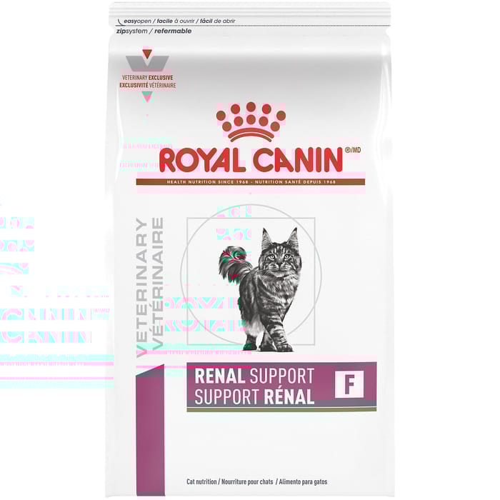Royal Canin Veterinary Diet Feline Renal Support F Dry Cat Food - 6.6 lb Bag product detail number 1.0