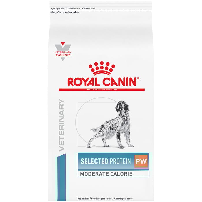 Royal Canin Veterinary Diet Canine Selected Protein PW Moderate Calorie Dry Dog Food - 24.2 lb Bag product detail number 1.0