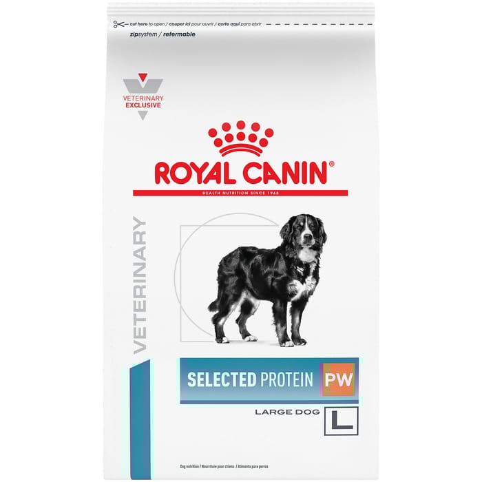 Royal Canin Veterinary Diet Canine Selected Protein PW Large Breed Dry Dog Food - 26.4 lb Bag product detail number 1.0