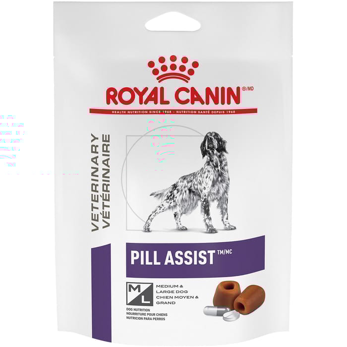 Royal Canin Veterinary Diet Canine Pill Assist Dog Treats - Medium & Large Breed - 7.9 oz Pouch product detail number 1.0