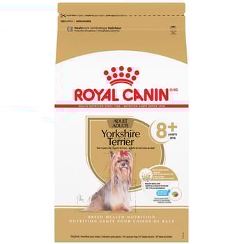 Royal Canin Breed Health Nutrition Yorkshire Terrier Adult 8+ Dry Dog Food - 2.5 lb Bag-product-tile