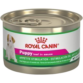 Royal Canin Canine Health Nutrition Puppy Loaf in Sauce Wet Dog Food - 5.2 oz Cans - Case of 24-product-tile