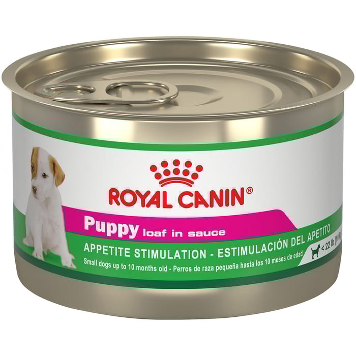 Royal Canin Canine Health Nutrition Puppy Loaf in Sauce Wet Dog Food - 5.2 oz Cans - Case of 24 product detail number 1.0