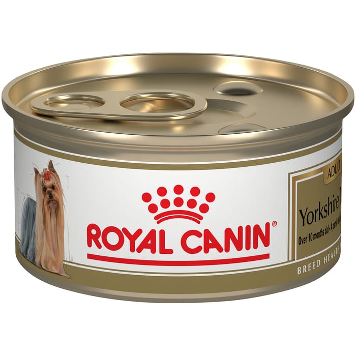Royal Canin Breed Health Nutrition Yorkshire Terrier Adult Loaf in Sauce Wet Dog Food - 3 oz Cans - Case of 24 product detail number 1.0