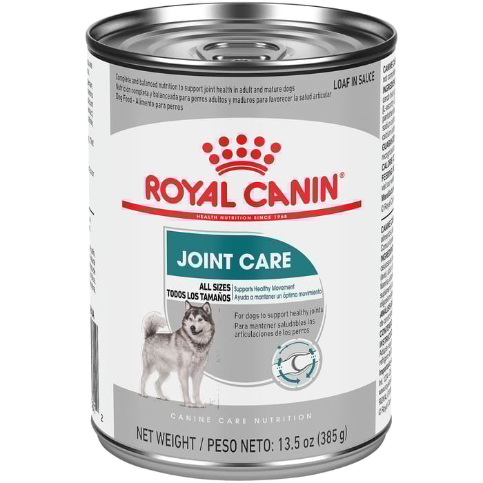 Royal Canin Canine Care Nutrition Joint Care Adult Loaf in Sauce Wet Dog Food - 13.5 oz Cans - Case of 12 product detail number 1.0