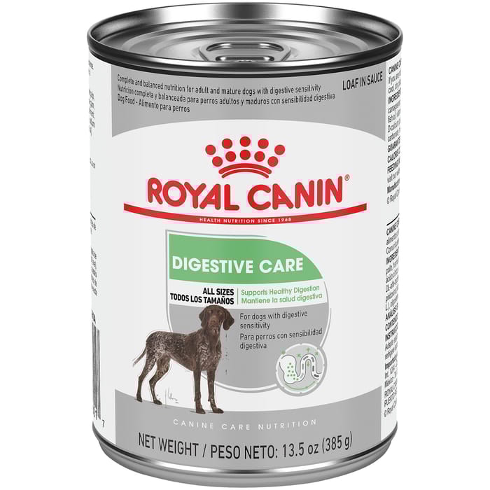 Royal Canin Canine Care Nutrition Digestive Care Adult Loaf in Sauce Wet Dog Food - 13.5 oz Cans - Case of 12 product detail number 1.0