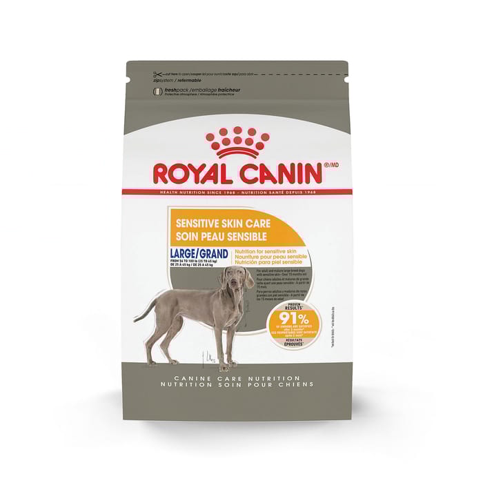 Royal Canin Canine Care Nutrition Large Breed Sensitive Skin Care Adult Dry Dog Food - 30 lb Bag product detail number 1.0