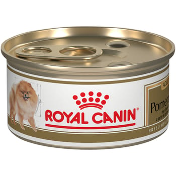 Royal Canin Breed Health Nutrition Pomeranian Adult Loaf in Sauce Wet Dog Food - 3 oz Cans - Case of 24-product-tile