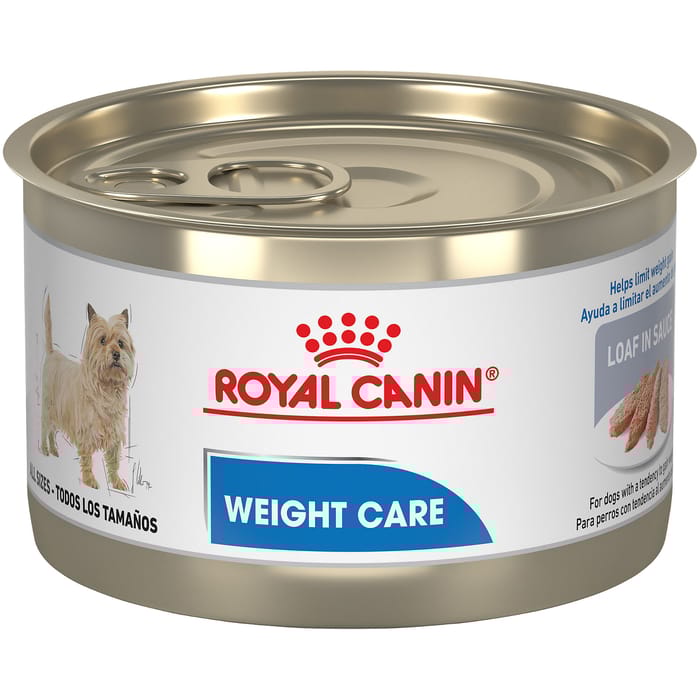 Royal Canin Canine Care Nutrition Weight Care Adult Loaf in Sauce Wet Dog Food - 5.2 oz Cans - Case of 24 product detail number 1.0