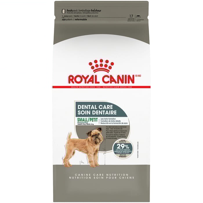 Royal Canin Canine Care Nutrition Small Breed Dental Care Adult Dry Dog Food - 17 lb Bag product detail number 1.0