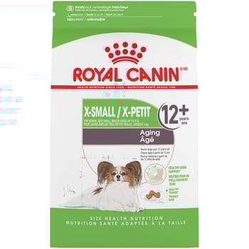 Royal Canin Size Health Nutrition X-Small Breed Aging 12+ Dry Dog Food-product-tile