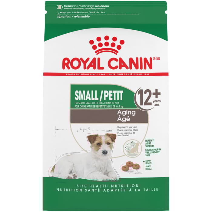 Royal Canin Size Health Nutrition Small Breed Aging 12+ Dry Dog Food - 12 lb Bag product detail number 1.0