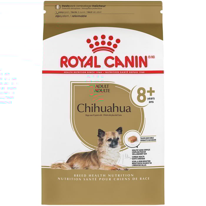 Royal Canin Breed Health Nutrition Chihuahua Adult 8+ Dry Dog Food - 2.5 lb Bag product detail number 1.0