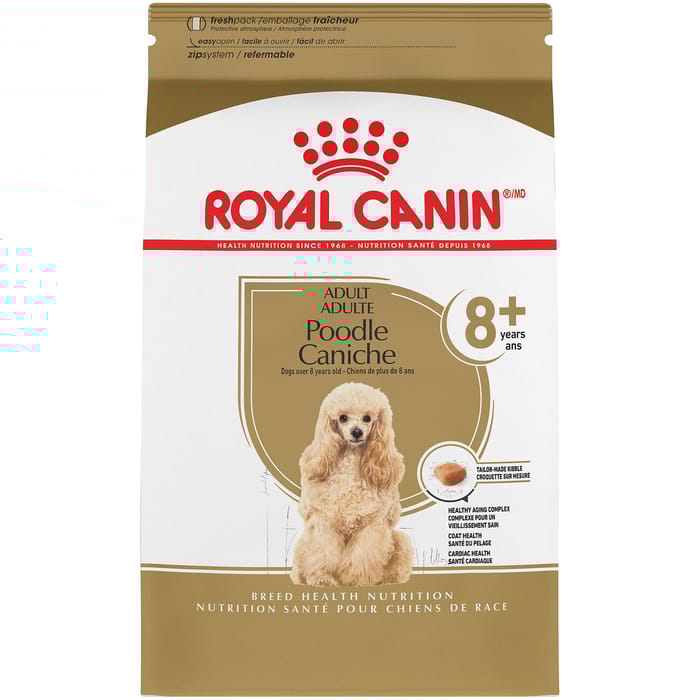 Royal Canin Breed Health Nutrition Poodle Adult 8+ Dry Dog Food - 3 lb Bag product detail number 1.0