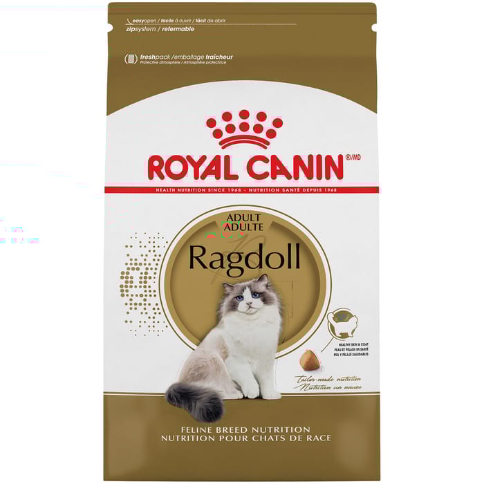 Royal Canin Feline Breed Nutrition Ragdoll Adult Dry Cat Food - 7 lb Bag product detail number 1.0