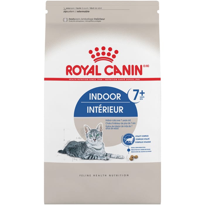 Royal Canin Feline Health Nutrition Indoor Adult 7+ Dry Cat Food - 5.5 lb Bag product detail number 1.0