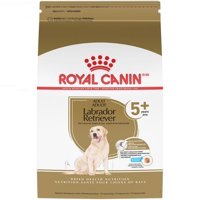 Royal Canin Breed Health Nutrition Labrador Retriever Adult 5+ Dry Dog Food - 28 lb Bag product detail number 1.0