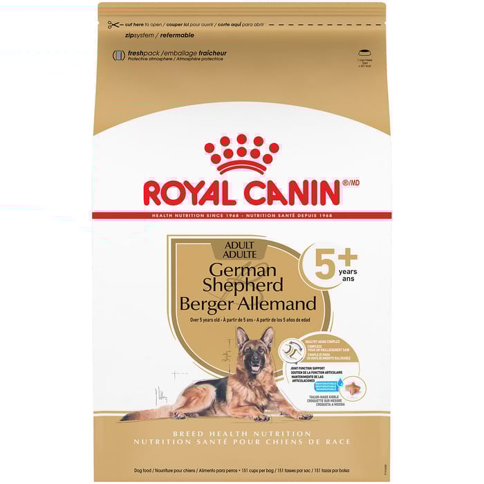 Royal Canin Breed Health Nutrition German Shepherd Adult 5+ Dry Dog Food - 28 lb Bag product detail number 1.0