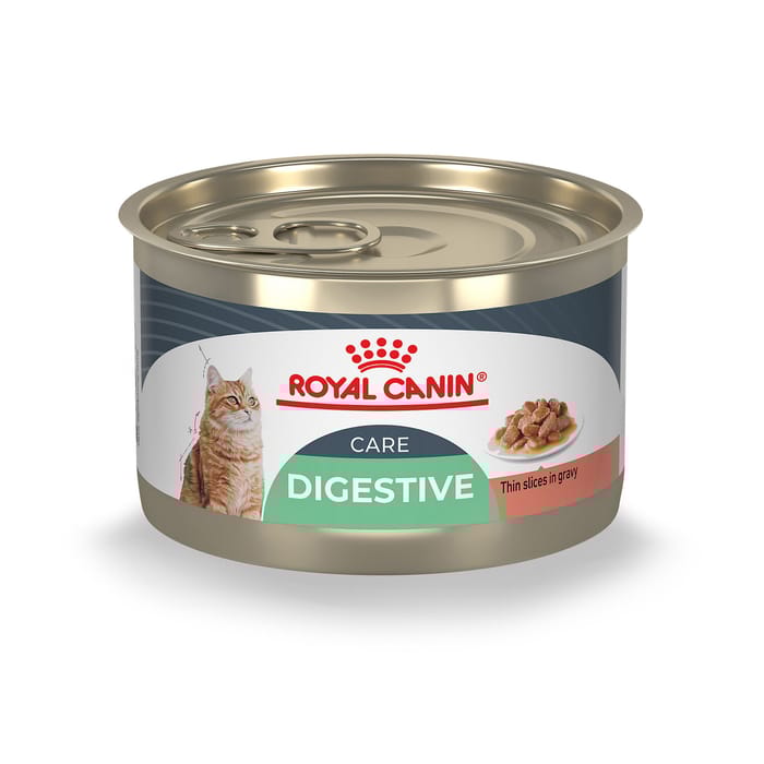 Royal Canin Feline Care Nutrition Digestive Care Thin Slices In Gravy Adult Wet Cat Food - 5.1 oz Cans - Case of 24 product detail number 1.0