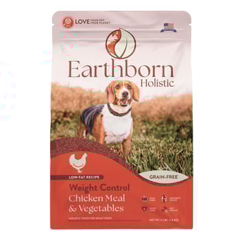 Earthborn Holistic Weight Control Grain Free Dry Dog Food 4 lb Bag-product-tile