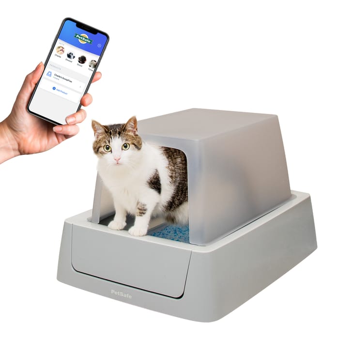 PetSafe ScoopFree Crystal Smart Front-Entry Self-Cleaning Cat Litter Box product detail number 1.0