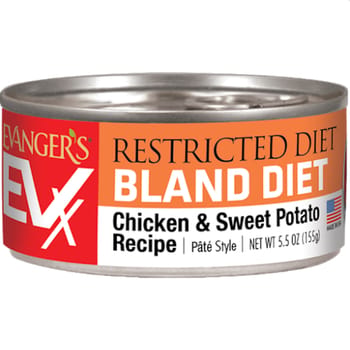 Evangers EVX Restricted Diet Bland Diet Chicken & Sweet Potato Recipe Wet Cat Food - 5.5oz Cans - Case of 24-product-tile