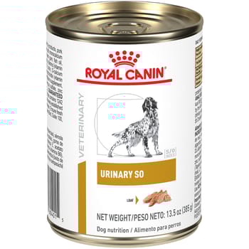 Royal Canin Veterinary Diet Canine Urinary SO Loaf Wet Dog Food - 13.5 oz Cans - Case of 12-product-tile