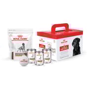 Royal Canin Veterinary Diet Canine Gastrointestinal Home Care Kit - 1.5 lb Bag GI Low Fat Dry - 3x 13.6 oz Cans GI Low Fat Wet - Can Lid