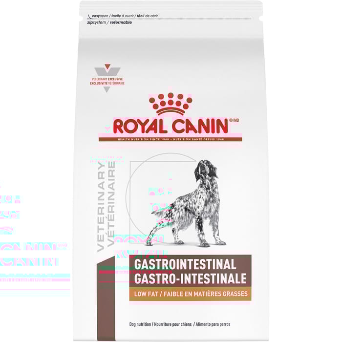 Royal Canin Veterinary Diet Canine Gastrointestinal Low Fat Dry Dog Food - 1.5 lb Bag product detail number 1.0
