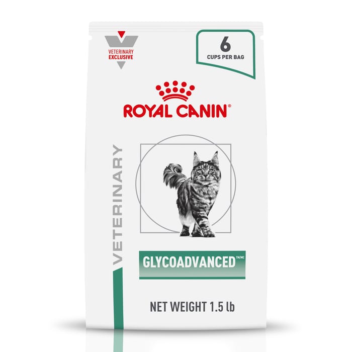 Royal Canin Veterinary Diet Glycoadvanced Dry Cat Food for Diabetic Cats - 1.5 lb Bag product detail number 1.0