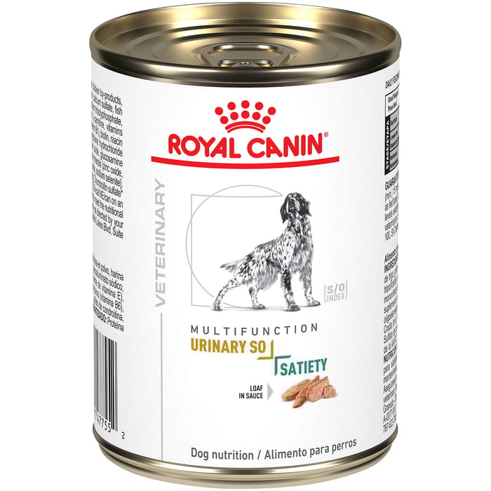 Royal Canin Veterinary Diet Adult Canine Multifunction Urinary SO + Satiety Loaf in Sauce Canned Wet Dog Food - 13.5 oz - Case of 24 product detail number 1.0