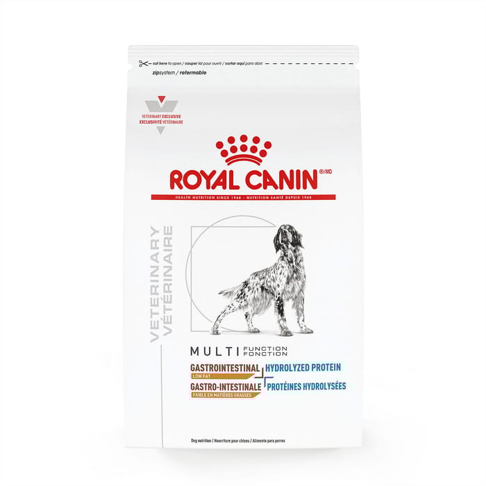 Royal Canin Veterinary Diet Adult Canine Multifunction Gastrointestinal Low Fat + Hydrolyzed Protein Dry Dog Food - 1.5 lb Bag product detail number 1.0