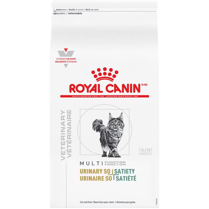 Royal Canin Veterinary Diet Adult Feline Multifunction Urinary SO + Satiety Dry Cat Food - 17.6 lb Bag product detail number 1.0